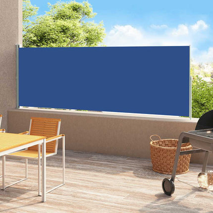 Tuinscherm Uittrekbaar Blauw