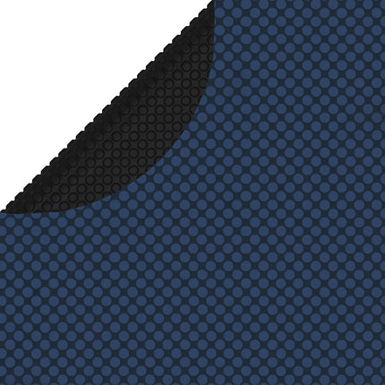 Zwembadfolie Solar Drijvend 356 Cm Pe Zwart En Blauw