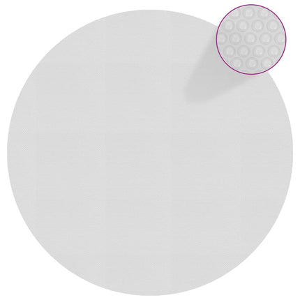 Zwembadfolie Solar Drijvend 381 Cm Pe Grijs