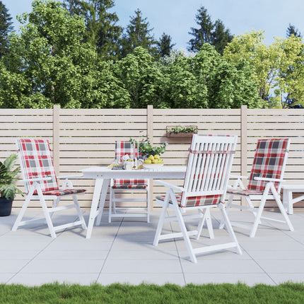 Tuinstoelkussens Hoge Rug Stof