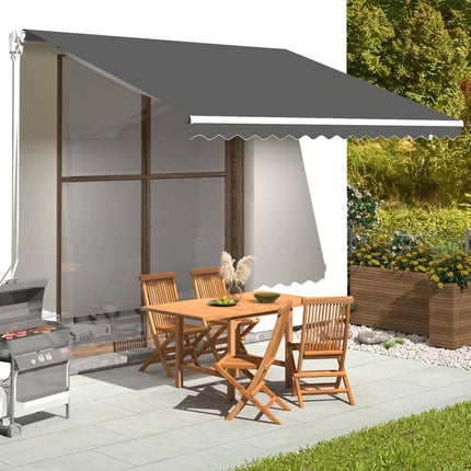 Luifeldoek 3X2,5 M Canvas Antraciet