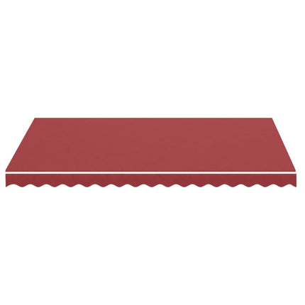 Vervangingsdoek Voor Luifel 3,5X2,5 M Bordeauxrood Wijnrood
