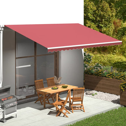 Vervangingsdoek Voor Zonnescherm Bordeaux Rood Wijnrood