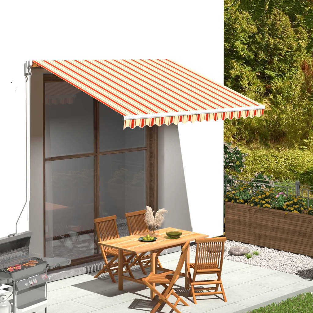 Vervangingsdoek Voor Luifel Geel En Oranje Multikleur