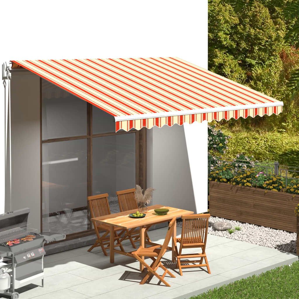 Vervangingsdoek Voor Luifel Geel En Oranje Multikleur