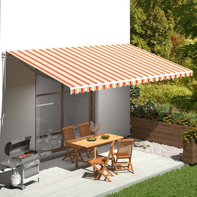 Vervangingsdoek Voor Luifel Geel En Oranje Multikleur