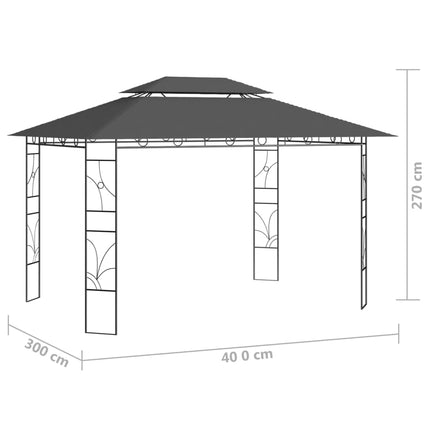 Prieel 160 G/M² 4X3X2,7 M Kleurig