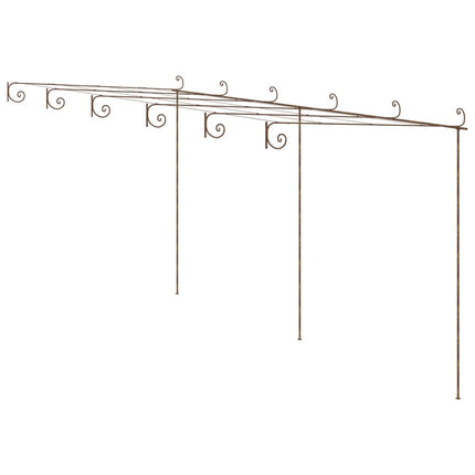Tuinpergola Ijzer Antiekbruin
