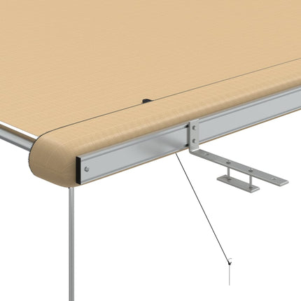 Luifel Voor Camper En Caravan 2,4X2,5X2,15 M Beige