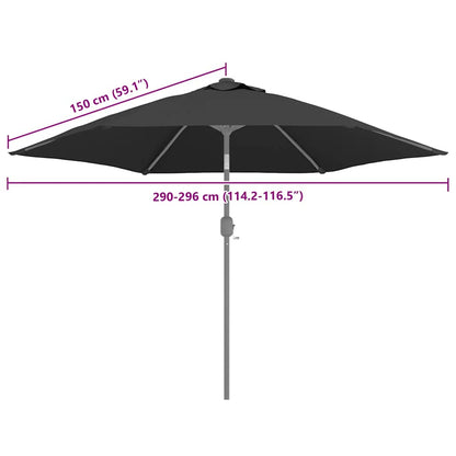 Vervangingsdoek Voor Parasol 300 Cm Kleurig