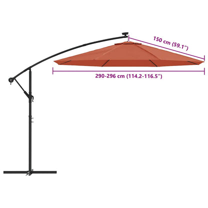Vervangingsdoek Voor Zweefparasol Kleurig