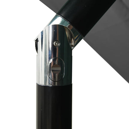 Parasol 3-Laags Met Aluminium Paal 2,5X2,5 M Kleurig