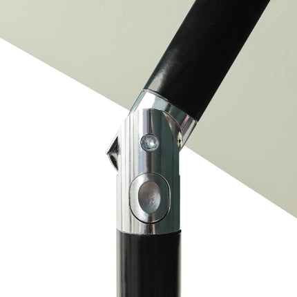 Parasol 3-Laags Met Aluminium Paal Kleurig