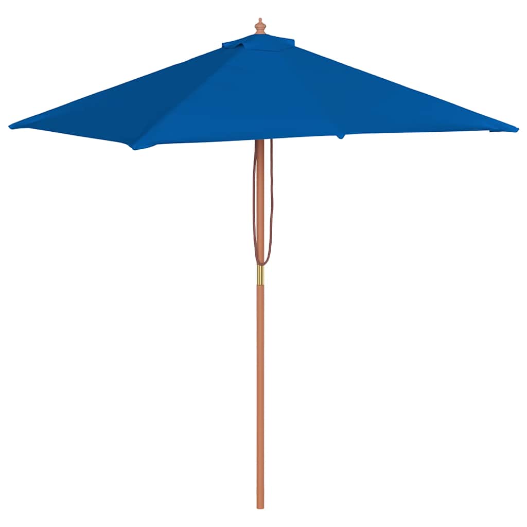 Parasol Met Houten Paal 150X200 Cm