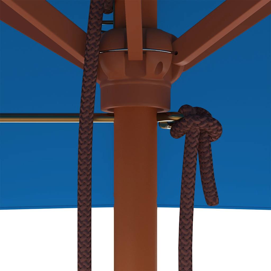 Parasol Met Houten Paal 150X200 Cm