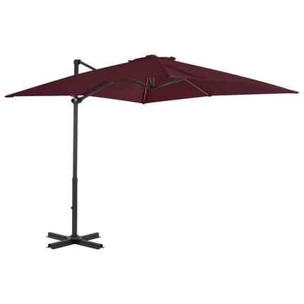 Zweefparasol Met Aluminium Paal 300 Cm Kleurig
