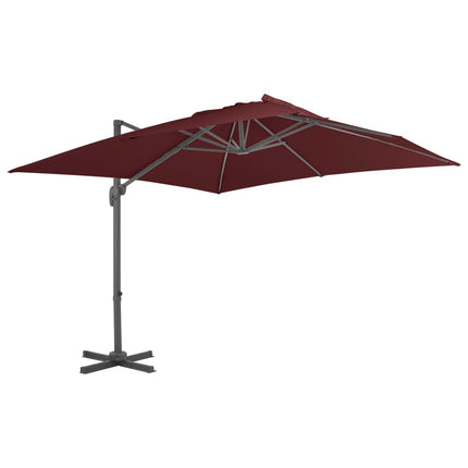 Zweefparasol Met Aluminium Paal 3X3 M