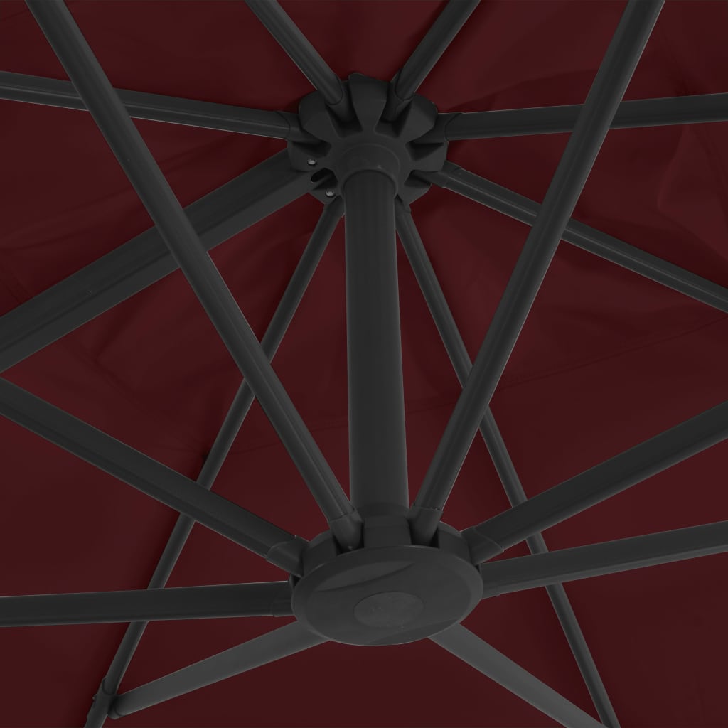 Zweefparasol Met Aluminium Paal