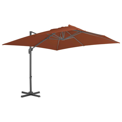 Zweefparasol Met Aluminium Paal 3X3 M