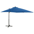 250 cm / azuurblauw