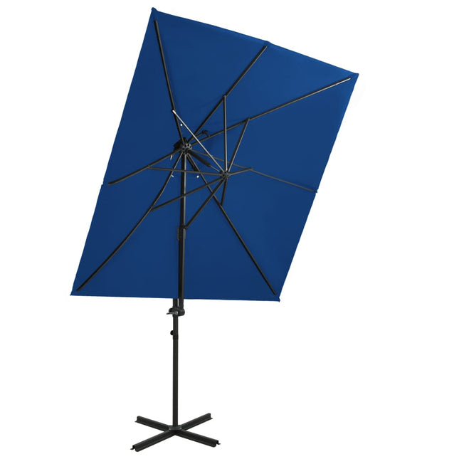 Zweefparasol Met Dubbel Dak 250X250 Cm