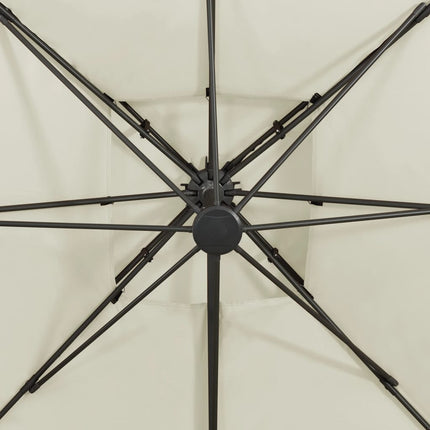 Zwevende Parasol Met Dubbele Bovenkant Kleur