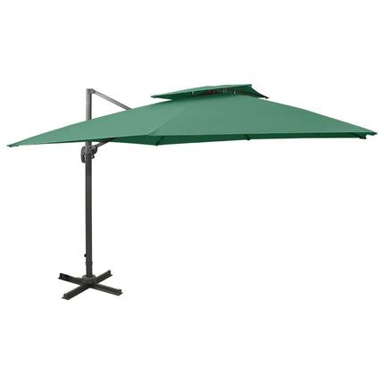 Zwevende Parasol Met Dubbele Bovenkant Kleur