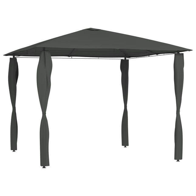 Prieel 160 G/M² 3X3X2,6 M Kleurig Antraciet