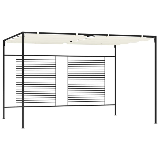 Prieel Met Uittrekbaar Dak 180 G/M² 3X4X2,3 M Kleurig