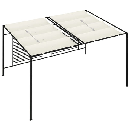 Prieel Met Uittrekbaar Dak 180 G/M² 3X4X2,3 M Kleurig