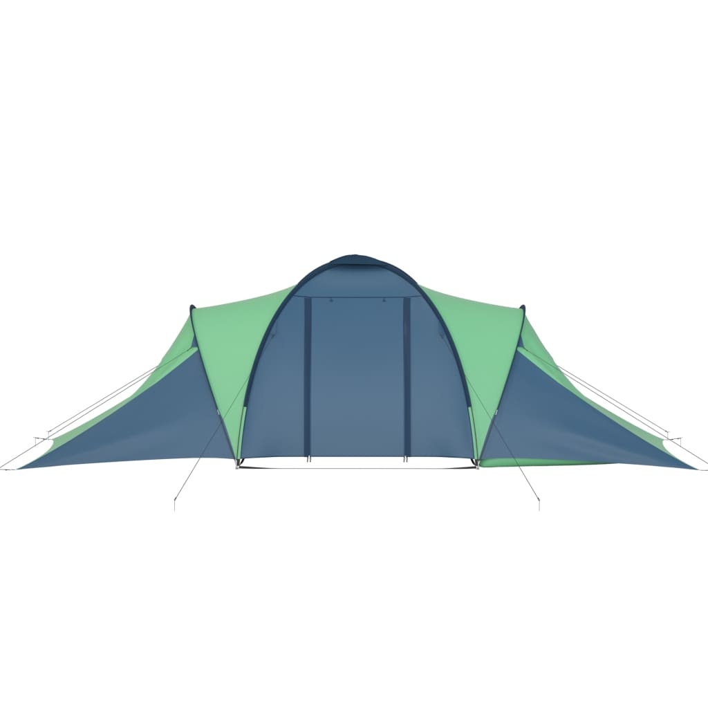 Tent 6-persoons blauw en groen
