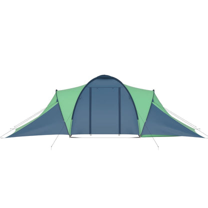 Tent 6-persoons blauw en groen