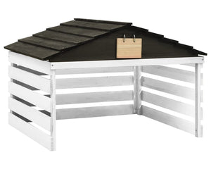 Overkapping Voor Grasmaaier 78X74X54 Cm Vurenhout