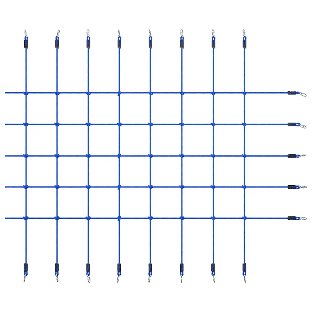 Klimnet 200x150 cm blauw