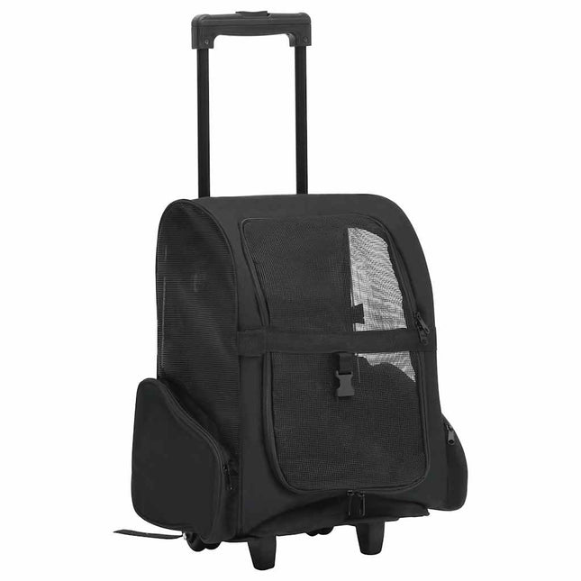 Huisdierentrolley 3-In-1 48X32X(57-106) Cm Oxford Stof