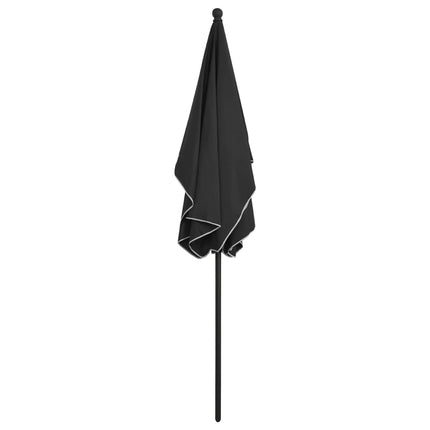 Parasol Met Paal 210X140 Cm Kleurig