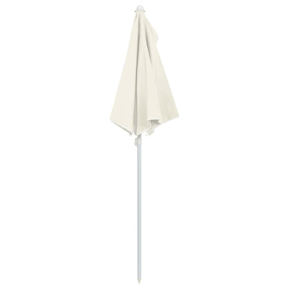 Parasol Half Met Paal 180X90 Cm Kleurig