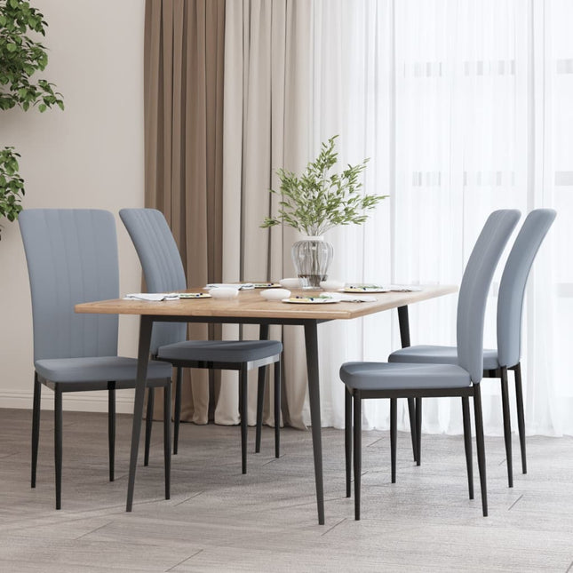 Eetkamerstoelen Fluweel Kleurig