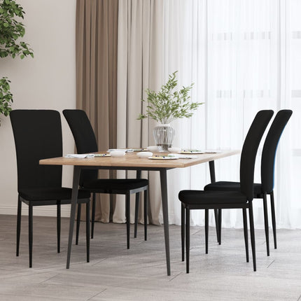Eetkamerstoelen Fluweel Kleurig