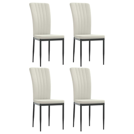 Eetkamerstoelen Fluweel Kleurig