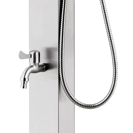 Buitendouche 220 Cm Roestvrij Staal