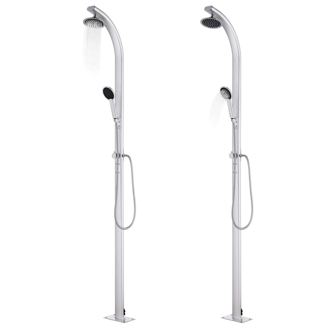 Buitendouche 215 Cm Aluminium