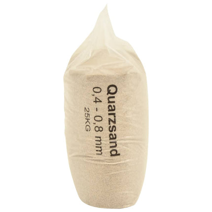 Filterzand 25 Kg 0,4-0,8 Mm