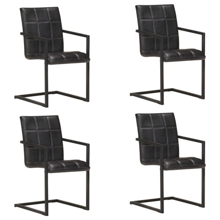 Eetkamerstoelen Echt Leer Bruin