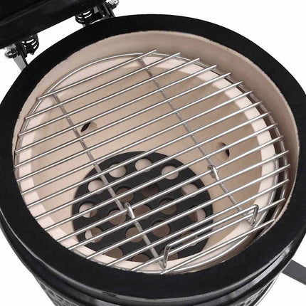 Kamado Barbecue 2-In-1 56 Cm Keramiek