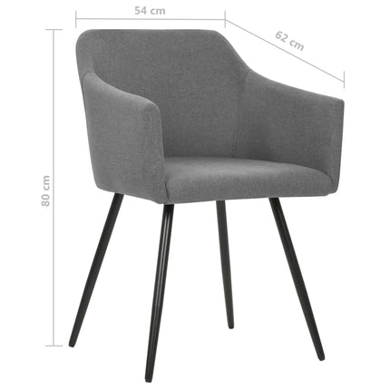 Eetkamerstoelen Stof
