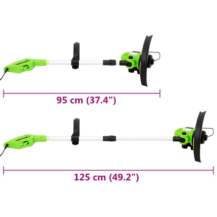 Grastrimmer Elektrisch Telescopisch 29 Cm 550 W Lichtgrijs