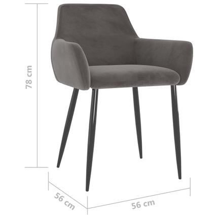 Eetkamerstoelen Fluweel