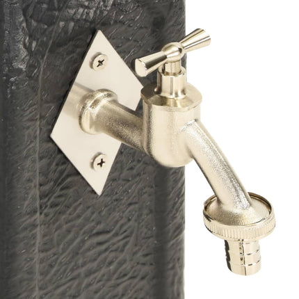 Waterzuil Met Kraan Steen-Look Kleurig