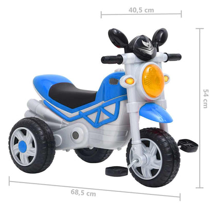 Kinderdriewieler trike blauw